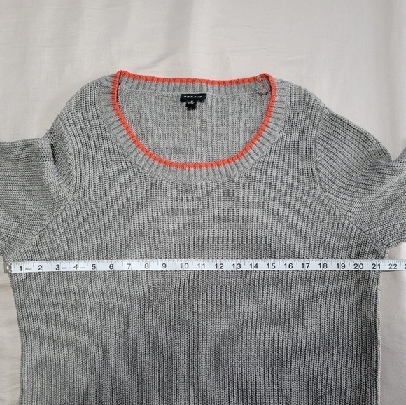 Torrid Chunky Knit Sweater Gray 2 - Picture 6 of 7